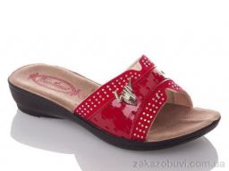 Шлепки DeMur G810B-red