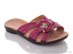 Шлепки DeMur GElena-N1B-fuchsia