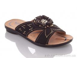 Шлепки DeMur GElena-N2B-black