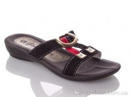 Шлепки DeMur GGolden-A-black