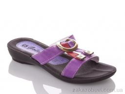 Шлепки DeMur GGolden-A-fiolet