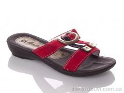 Шлепки DeMur GGolden-A-red
