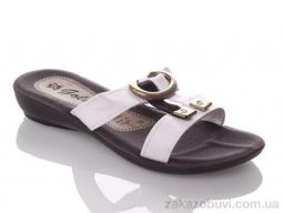 Шлепки DeMur GGolden-A-white