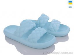 Шлепки DeMur DSL64 св.бірюзовий