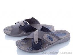 Шлепки DeMur MD2026-2-6134 grey