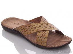 Шлепки DeMur M2381 camel