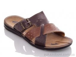 Шлепки DeMur MK2026-2-6835 brown-camel