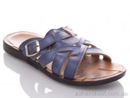 Шлепки DeMur MN21 blue