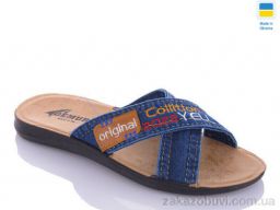 Шлепки DeMur MD2026-2-2134 синій