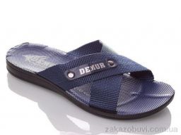 Шлепки DeMur TRK2026-2-синій