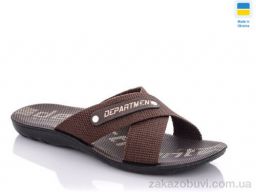 Шлепки DeMur TRK2026-2-Depart коричневий