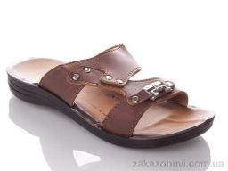 Шлепки DeMur PPolomax-A-brown