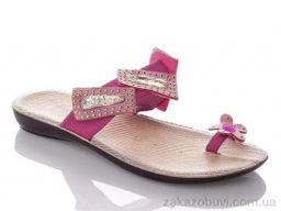 Шлепки DeMur W07200-fuchsia