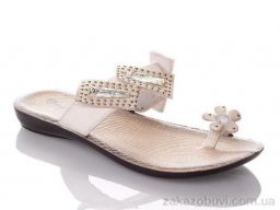 Шлепки DeMur W07200-white