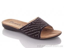 Шлепки DeMur W3050-black