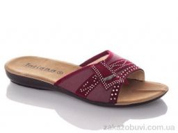 Шлепки DeMur W3053-wine