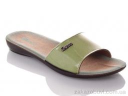 Шлепки DeMur W7145-green
