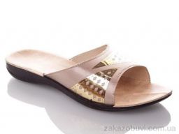 Шлепки DeMur W7149-beige