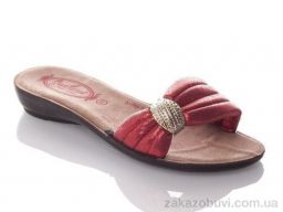 Шлепки DeMur W7152-red