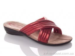 Шлепки DeMur W7153-red