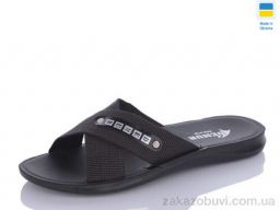 Шлепки DeMur TRK2026-2-STL44 чорний