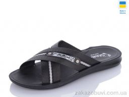 Шлепки DeMur TRK2026-2-STL1 чорний