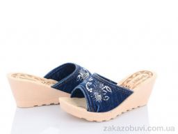 Шлепки DeMur WD282 синій