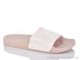 Шлепки DeMur J001-7 бежевий