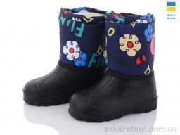 Сапоги из пены DeMur СПП ромашка т.синій 2025