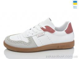 Кроссовки DeMur 720-1 білий-рожев