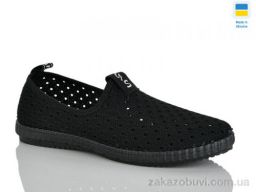 Слипоны DeMur 001-3 чорний