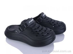 Кроксы Favorit 5523 чорний