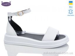 Босоножки Garti 0183 біла шкіра