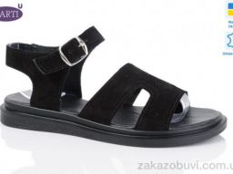 Босоножки Garti 0194 чорний замш
