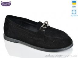 Туфли Garti 409 чорний замш old