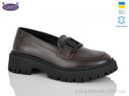 Туфли Garti 417 корич шкіра