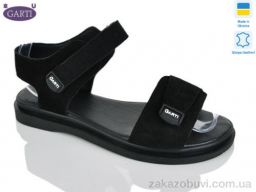 Босоножки Garti 36 чорний замш