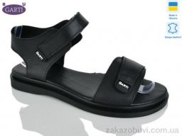 Босоножки Garti 36 чорна шкіра