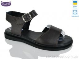 Босоножки Garti 140 коричнева шкіра