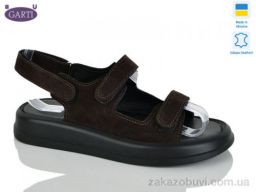 Босоножки Garti 0118 корич замш