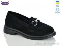 Туфли Garti 430 чорний замш