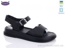 Босоножки Garti 0140 чорн. шкіра