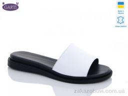 Шлепки Garti 97 біла шкіра