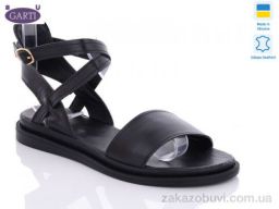 Босоножки Garti 145-1 чорна шкіра