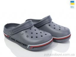 Кроксы Golden Lion 602 сірий