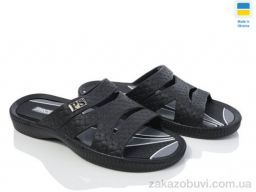 Шлепки Golden Lion Е229 чорний