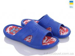 Шлепки Golden Lion Спайдер синій