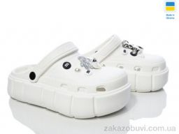 Кроксы Golden Lion 152-2-6 собачка білий