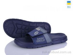 Шлепки Golden Lion 704 синій
