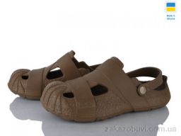 Кроксы Golden Lion 528 коричневий